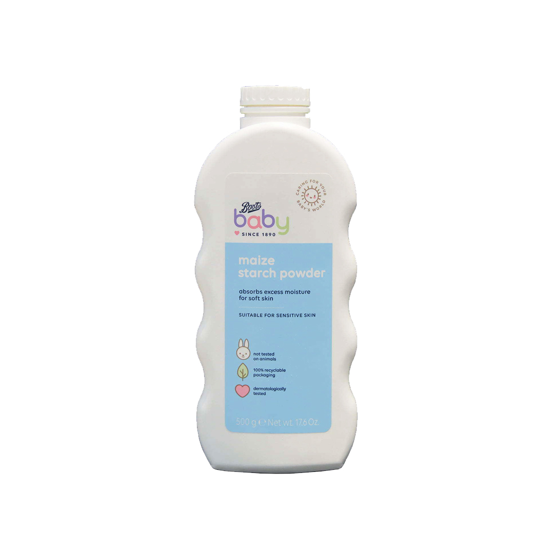 Boots Baby Maize Starch Powder 500gm