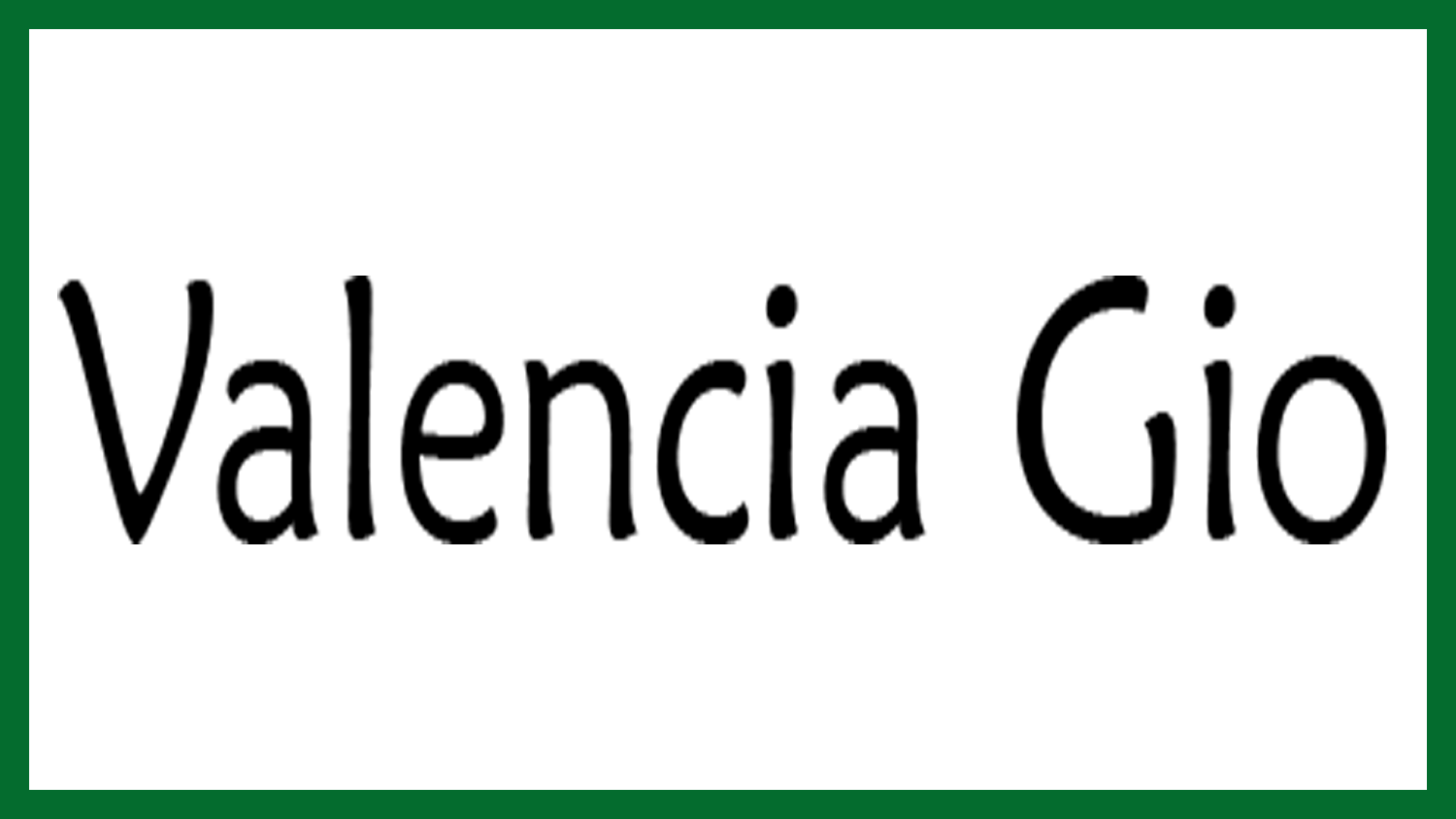 Valencia-Gio