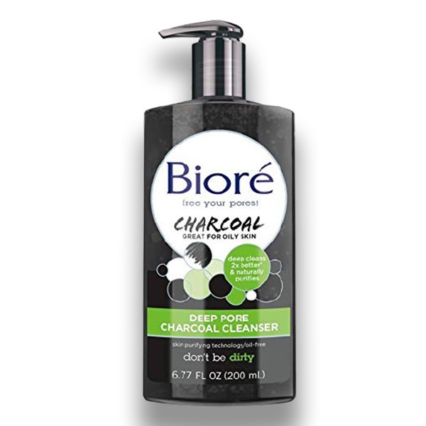 Biore Deep Pore Charcoal Cleanser 200ml