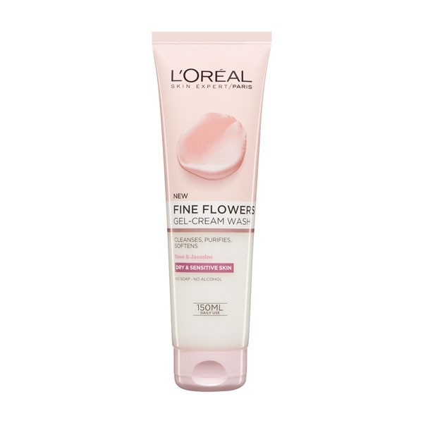 LOreal Fine Flowers Gel-Cream Wash 150ml