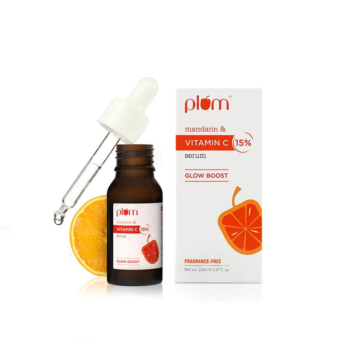 Plum 15% Vitamin C Face Serum with Mandarin 30ml