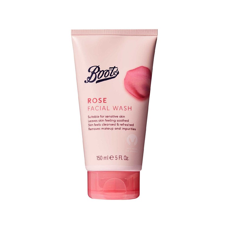 Boots Rose Face Wash  150ml