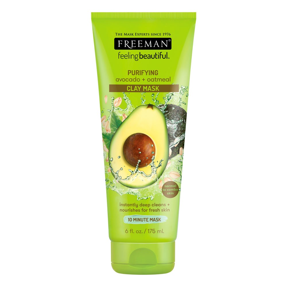 FREEMAN Purifying Avocado Oatmeal Facial Clay Mask 175ml