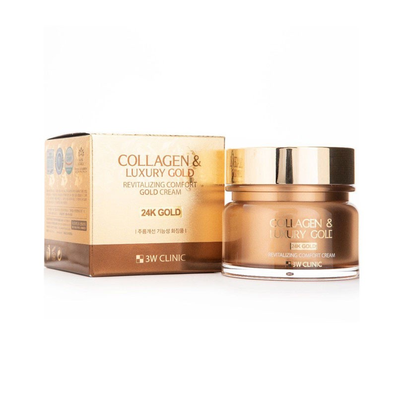3W Clinic Collagen And Luxury Gold Cream 100ml